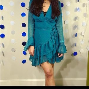 Front tie Wrap Dress